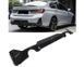 Дифузор високоглянсовий чорний підходить для BMW 3ER G20 / G21 M vorfacelift (2018-2022) GCP-320301 фото